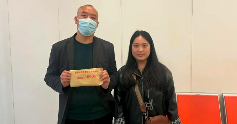 爱心速递|棚棚移植款今日送达医院!生命接力，感恩有你