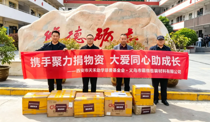 物资捐赠 | 天禾基金会赴柞水县开展校园捐赠活动